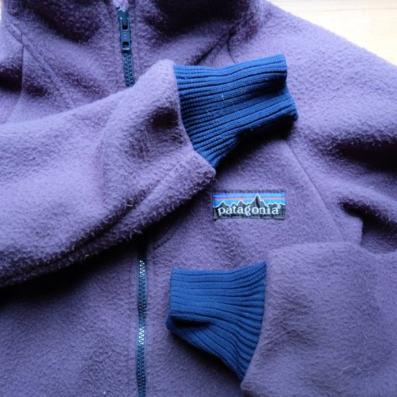 Vintage Retro Patagonia Fleece Bomber Jacket - Picture 4 of 8